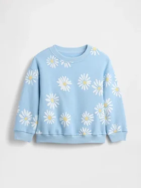 Vintagesoft-Sweatshirt mit Aufdruck für Baby & Kleinkind