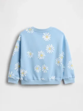 Vintagesoft-Sweatshirt mit Aufdruck für Baby & Kleinkind