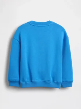 Vintagesoft-Sweatshirt mit Grafik-Logo für Baby & Kleinkind