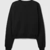 Vintagesoft Sweatshirt mit Keilausschnitt und Rundhalsausschnitt