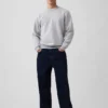 Vintagesoft-Sweatshirt mit Rundhalsausschnitt für Erwachsene