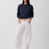Vintagesoft-Sweatshirt mit Rundhalsausschnitt für Erwachsene
