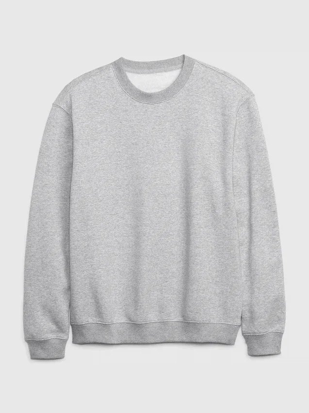 Vintagesoft-Sweatshirt mit Rundhalsausschnitt für Erwachsene