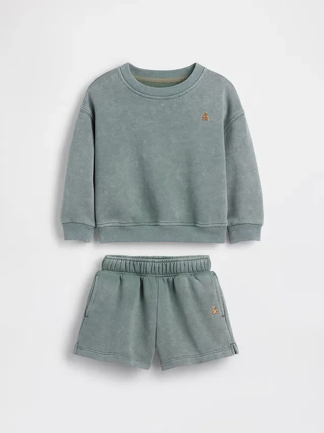 Vintagesoft-Sweatshirt-Set für Baby & Kleinkind