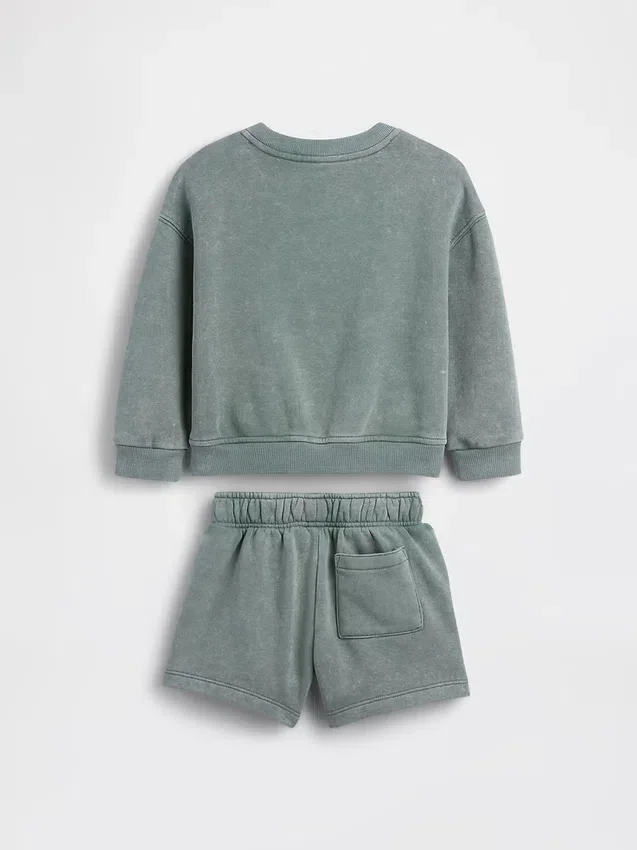 Vintagesoft-Sweatshirt-Set für Baby & Kleinkind
