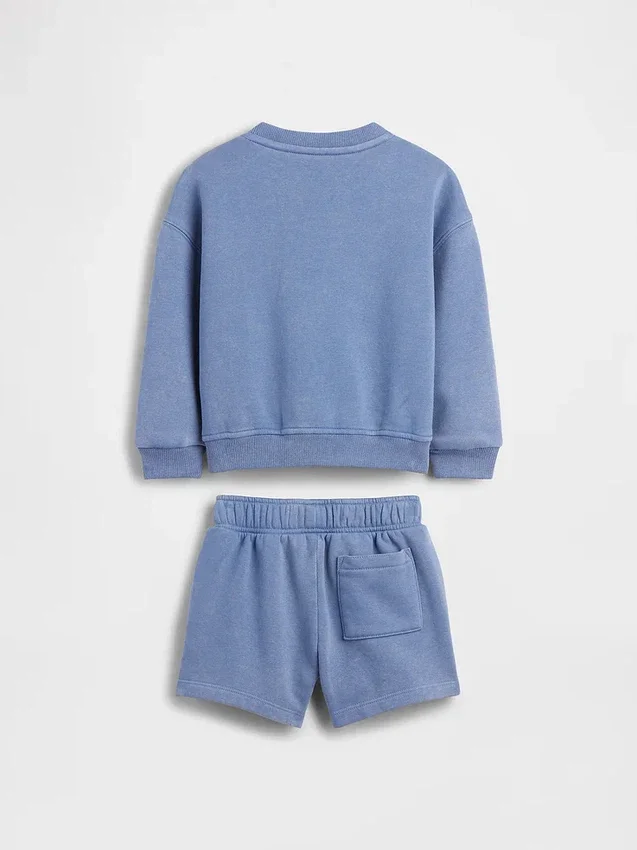 Vintagesoft-Sweatshirt-Set für Baby & Kleinkind