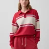 Vintagesoft Terry Oversize-Poloshirt-Sweatshirt