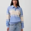 Vintagesoft Terry Oversize-Poloshirt-Sweatshirt