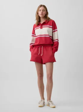 Vintagesoft Terry Oversize-Poloshirt-Sweatshirt
