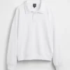 Vintagesoft Terry Oversize-Poloshirt-Sweatshirt