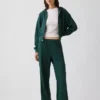 Lose Jogginghose aus Vintagesoft-Frottee mit mittlerer Leibhöhe