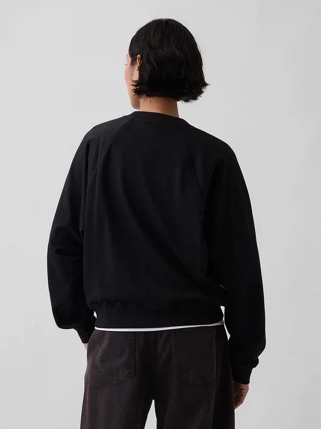 Vintagesoft Terry Raglan-Sweatshirt