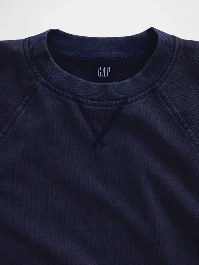 Vintagesoft Terry Raglan-Sweatshirt