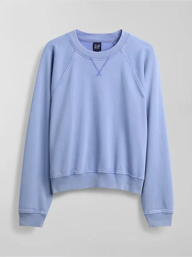 Vintagesoft Terry Raglan-Sweatshirt