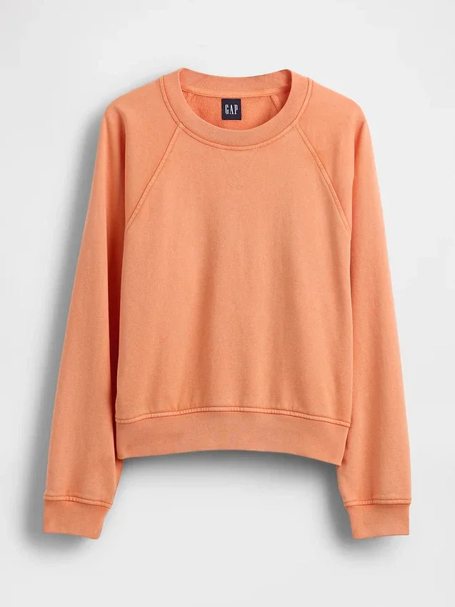 Vintagesoft Terry Raglan-Sweatshirt