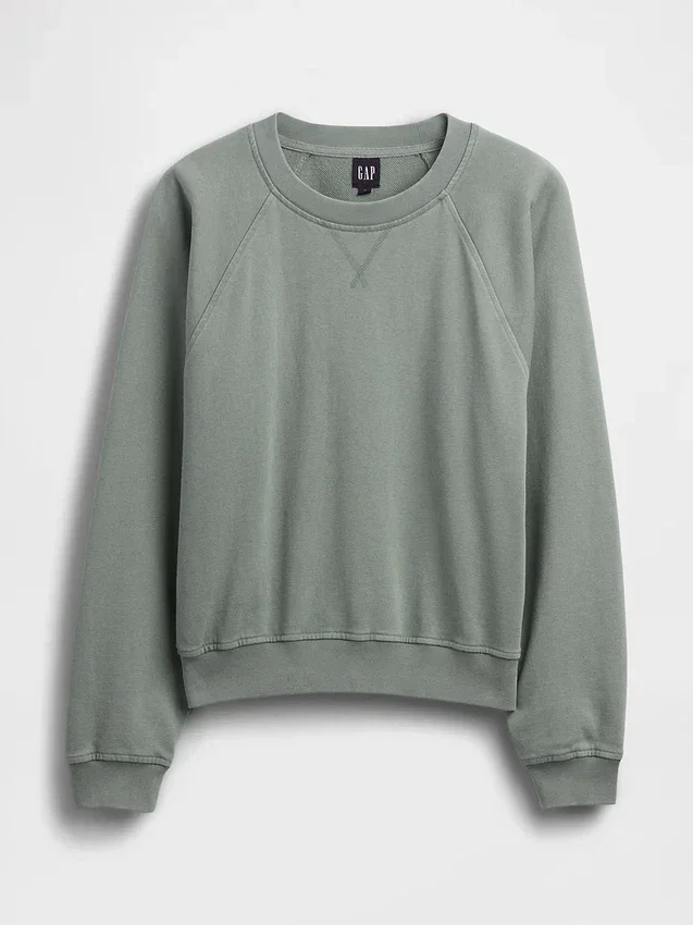 Vintagesoft Terry Raglan-Sweatshirt