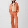 Vintagesoft Terry Sweathose mit weitem Bein