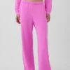 Vintagesoft Terry Sweathose mit weitem Bein