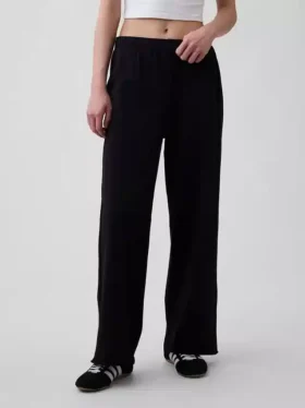 Vintagesoft Terry Sweathose mit weitem Bein