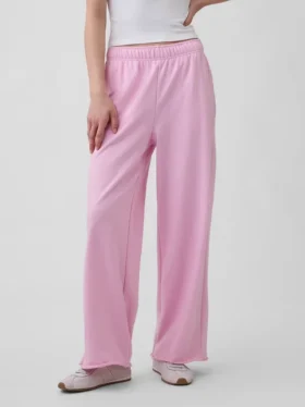 Vintagesoft Terry Sweathose mit weitem Bein