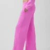 Vintagesoft Terry Sweathose mit weitem Bein