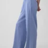 Vintagesoft Terry Sweathose mit weitem Bein