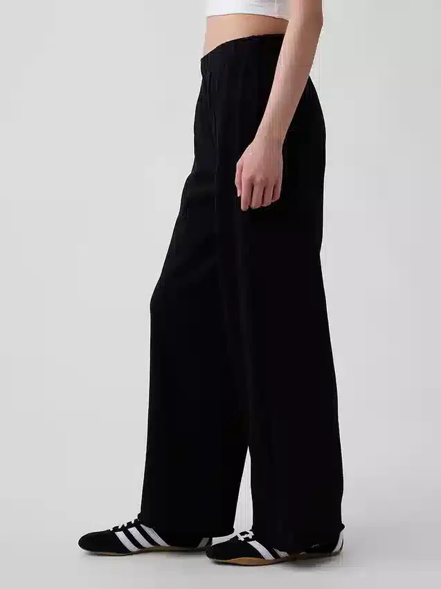 Vintagesoft Terry Sweathose mit weitem Bein