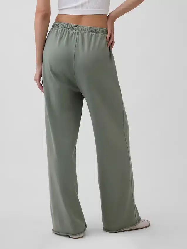 Vintagesoft Terry Sweathose mit weitem Bein
