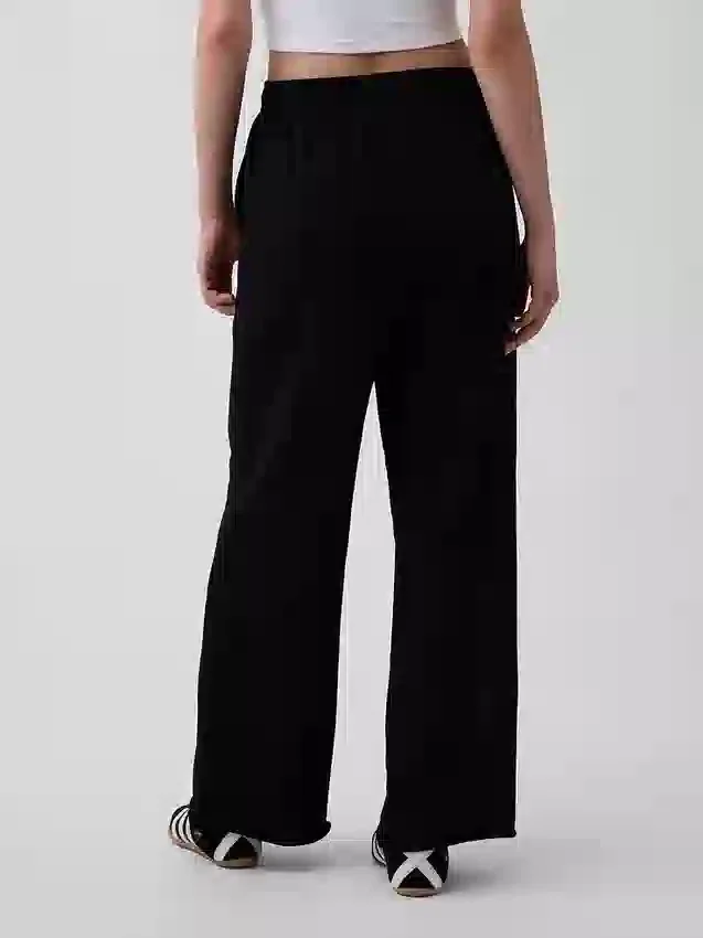 Vintagesoft Terry Sweathose mit weitem Bein