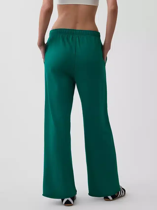 Vintagesoft Terry Sweathose mit weitem Bein