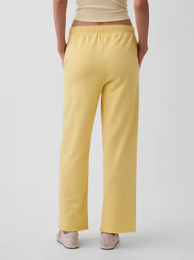 Vintagesoft Terry Sweathose mit weitem Bein