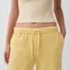 Vintagesoft Terry Sweathose mit weitem Bein