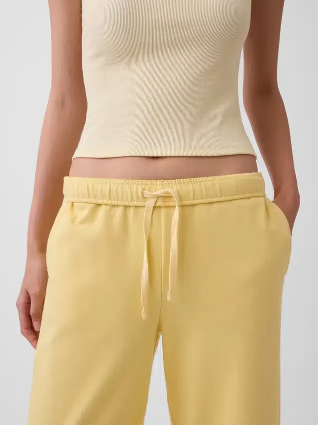 Vintagesoft Terry Sweathose mit weitem Bein