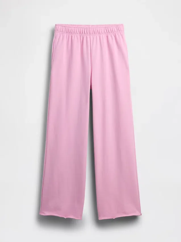 Vintagesoft Terry Sweathose mit weitem Bein