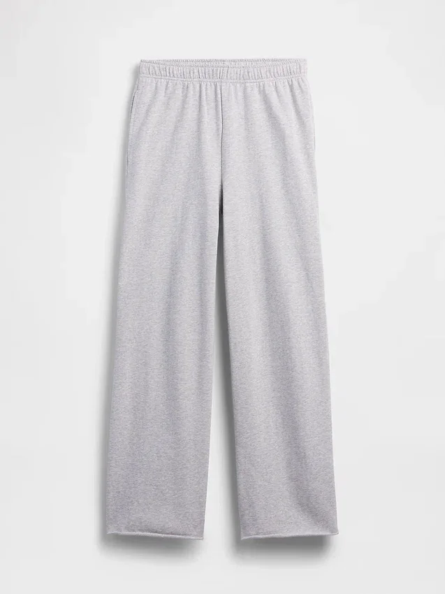 Vintagesoft Terry Sweathose mit weitem Bein