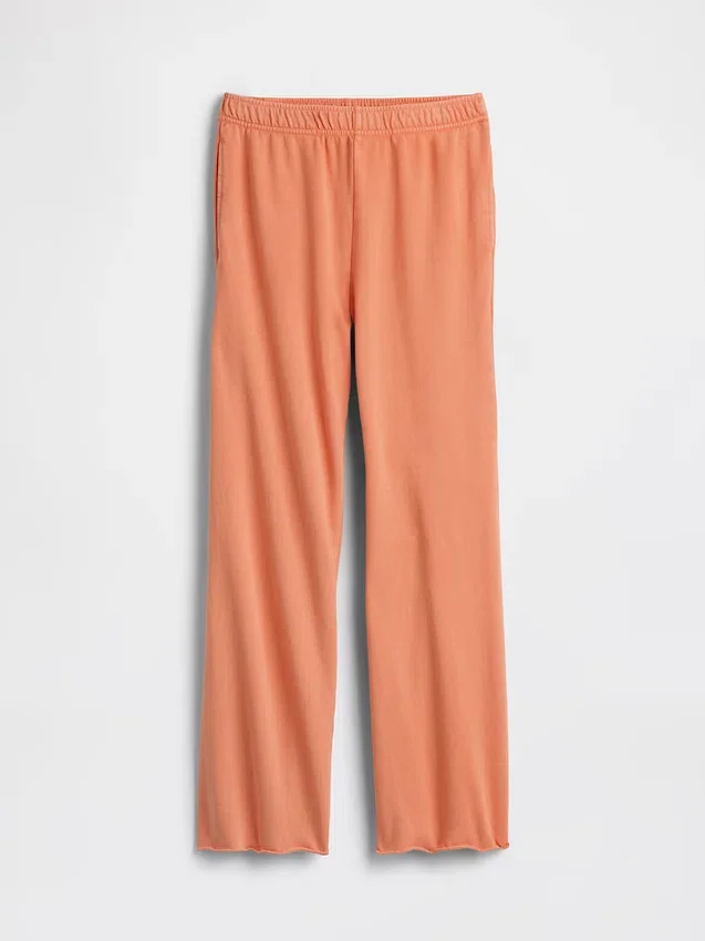 Vintagesoft Terry Sweathose mit weitem Bein