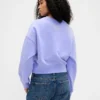 Vintagesoft Wicked Crop Wedge Sweatshirt