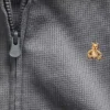 Waffelpiqué-Kapuzenpullover mit Reißverschluss für Baby & Kleinkind