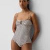 Wandelbarer Bandeau-Bademode