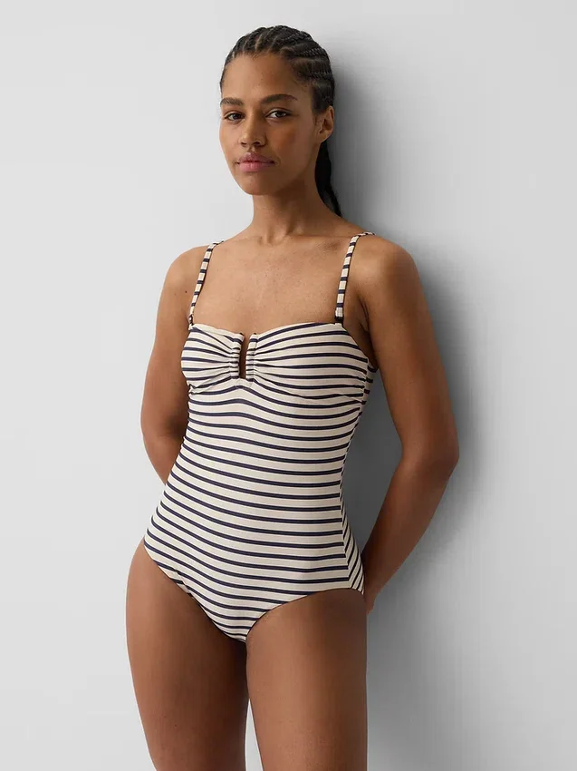 Wandelbarer Bandeau-Bademode