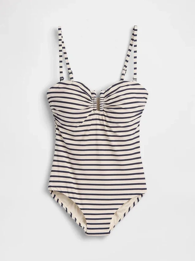 Wandelbarer Bandeau-Bademode