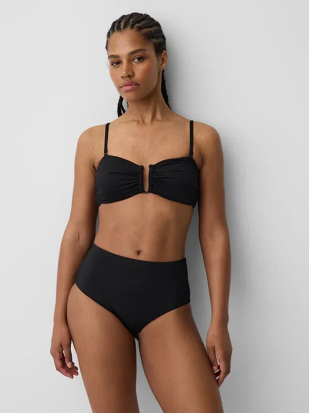 Wandelbares Bandeau-Bikini-Oberteil