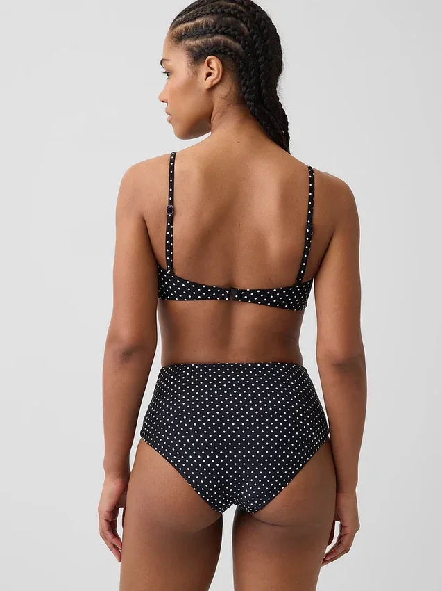 Wandelbares Bandeau-Bikini-Oberteil