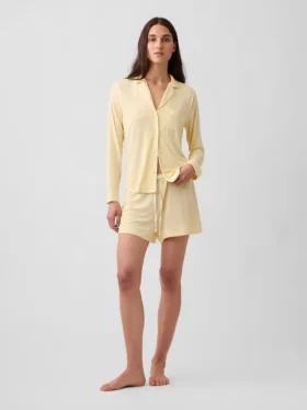 Weichste Pyjama-Shorts aus Modal