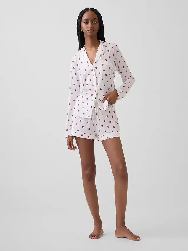 Weichste Pyjama-Shorts aus Modal