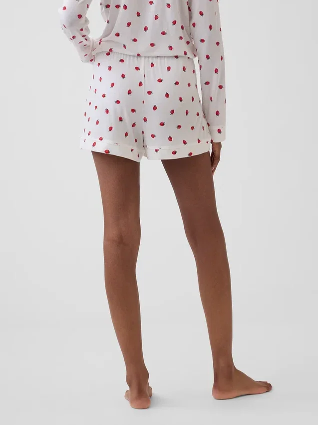 Weichste Pyjama-Shorts aus Modal