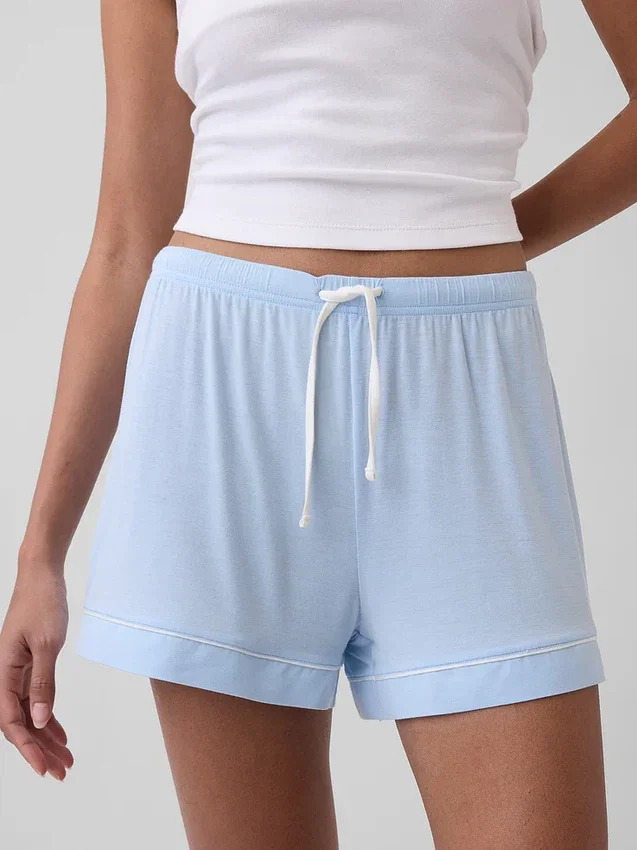 Weichste Pyjama-Shorts aus Modal