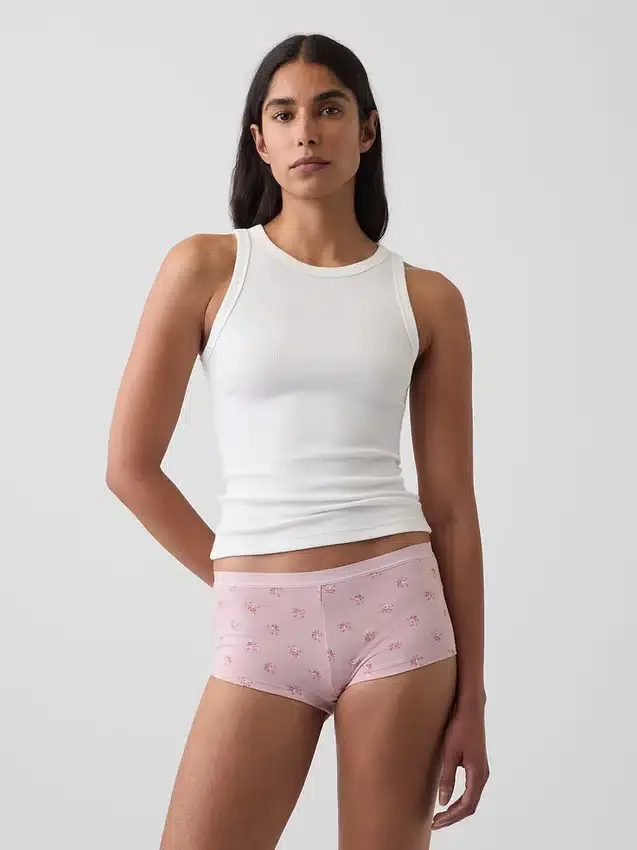 Weichste Shorty aus Bio-Stretch-Baumwolle