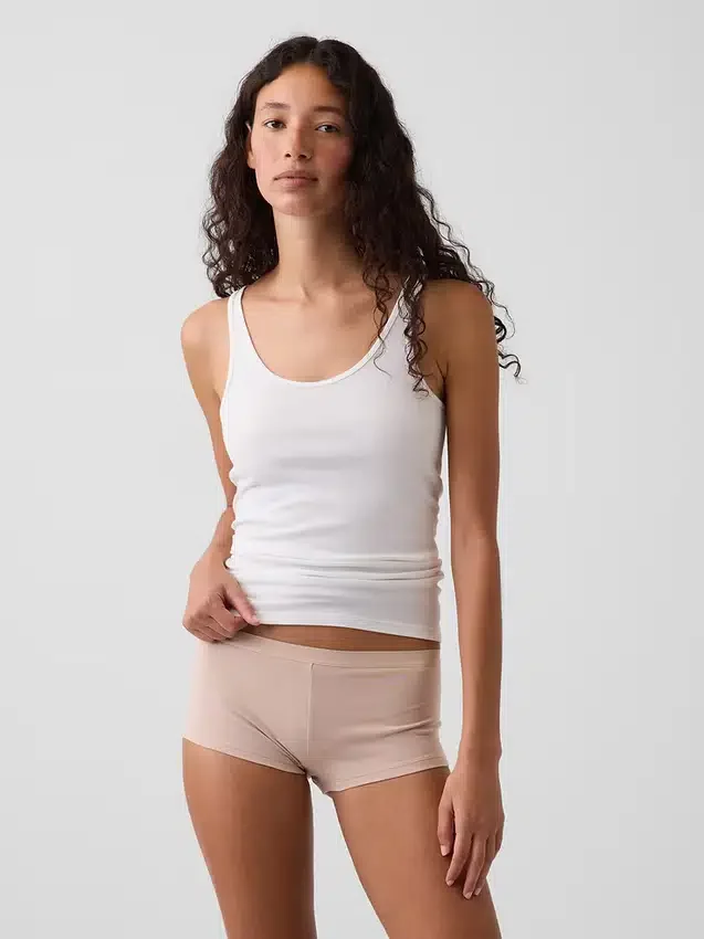 Weichste Shorty aus Bio-Stretch-Baumwolle