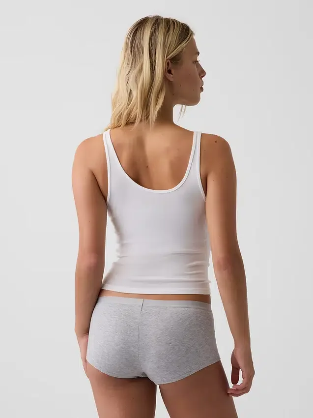 Weichste Shorty aus Bio-Stretch-Baumwolle